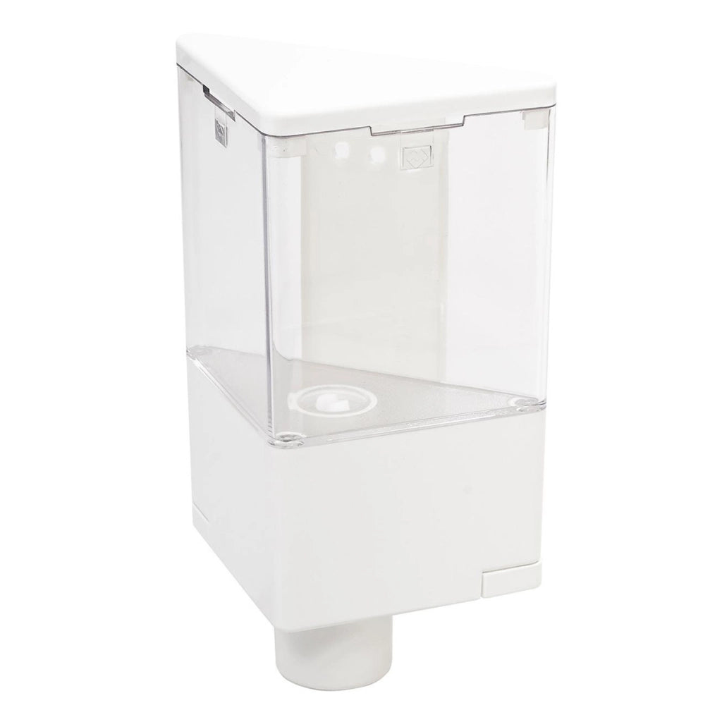 Dispenser Sapone Manuale a Parete Bagno Igienizzante Mani con Riempimento