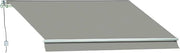 T1372110/H - Tenda da sole a barra quadra motorizzata 200x300 cenere