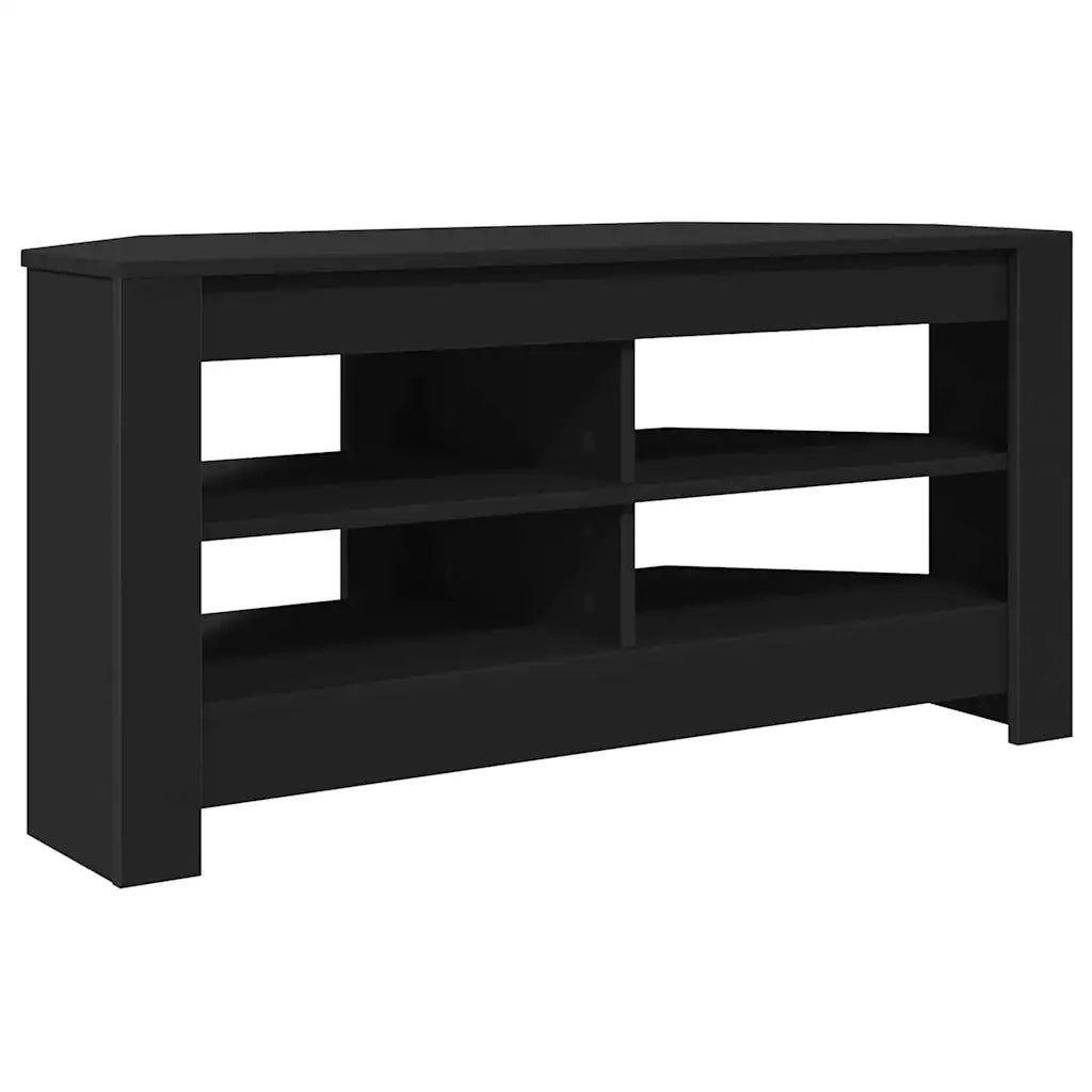 MobileTVAngolare Nero 102 x 40,5 x 45 cm Legno multistrato