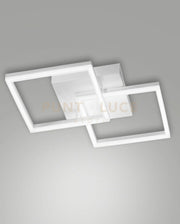BARD APPLIQUE BIANCA NW 2 LUCI A LED 4000K - 39W - 4050 lm DIMMERABILE C/ACC.