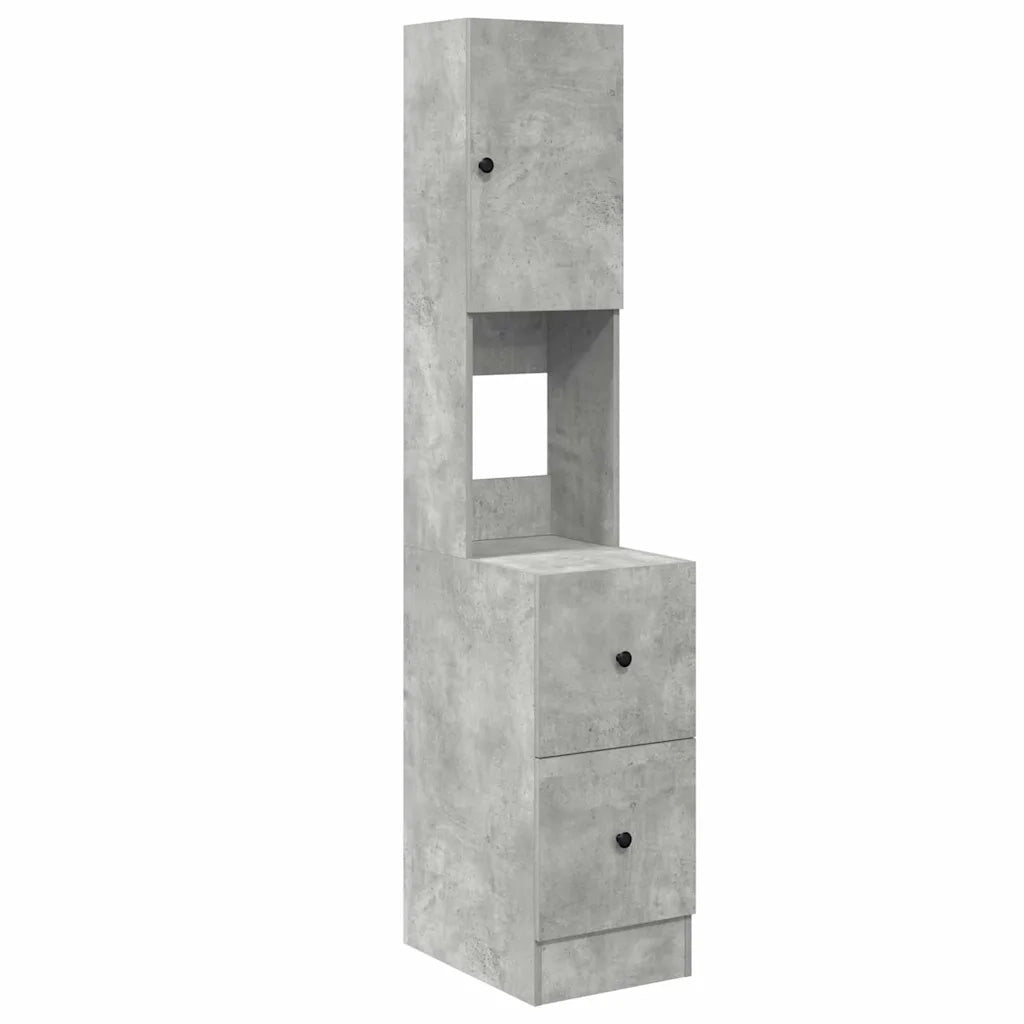 Mobile da cucina-Armadio da cucina Grigio 35 x 50 x 180 cm Legno multistrato