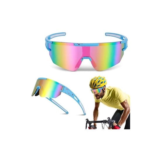 Brille per bicicletta per uomini e donne, occhiali da sole polarizzati, occhiali da sole per sciare, pescare, camminare, occhiali da sole ultraleggeri