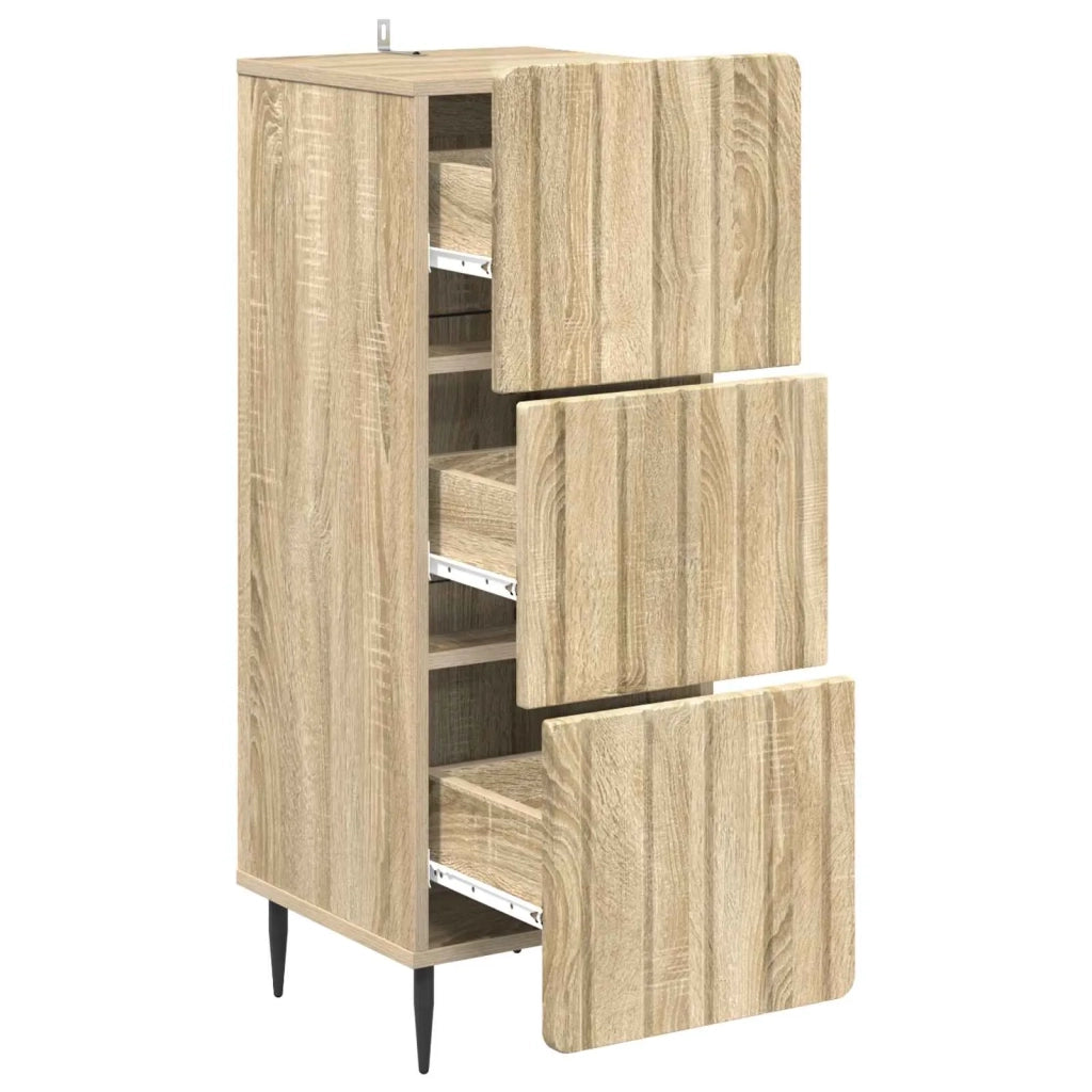 Mobile con Cassetti Rovere Sonoma 33 x 34,5 x 92 cm 894387