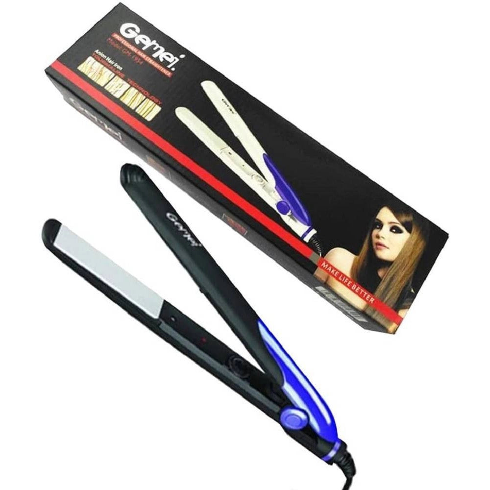 Trade Shop - Piastra Per Capelli Elettrica Con Rivestimento In Ceramica 30w 220°c Gm-1954 -