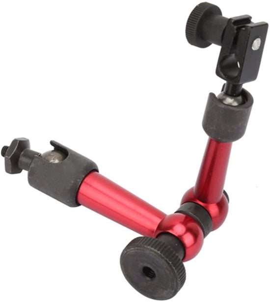Base Magnetica di Alta Qualità - Supporto Regolabile - Braccio Flessibile Universale - Resistente ai Colpi - Affidabile - Adatto per Livelli Digitali - Base di Misura