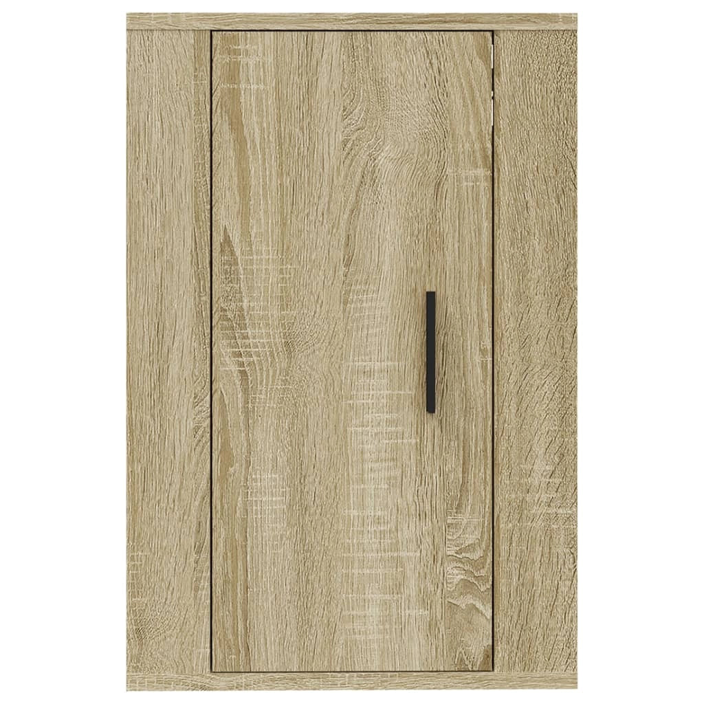 Mobile TV multimediale da parete mensola TV mobile TV sala da pranzo soggiorno camera da letto 2 pezzi rovere Sonoma 40 x 34,5 x 60 cm marrone 02_0028995