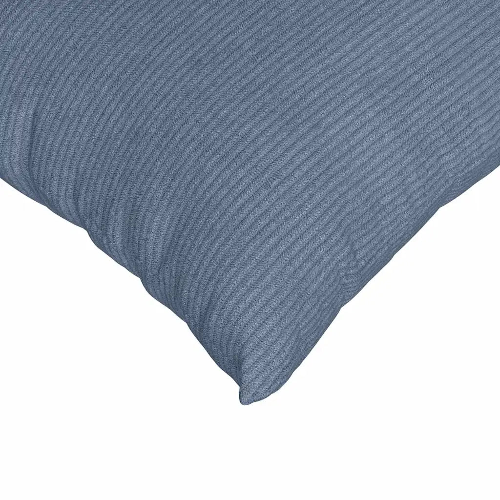 Cuscini da Divano 2 pcs Blu 80 x 80 cm Tessuto in Cords 42014078