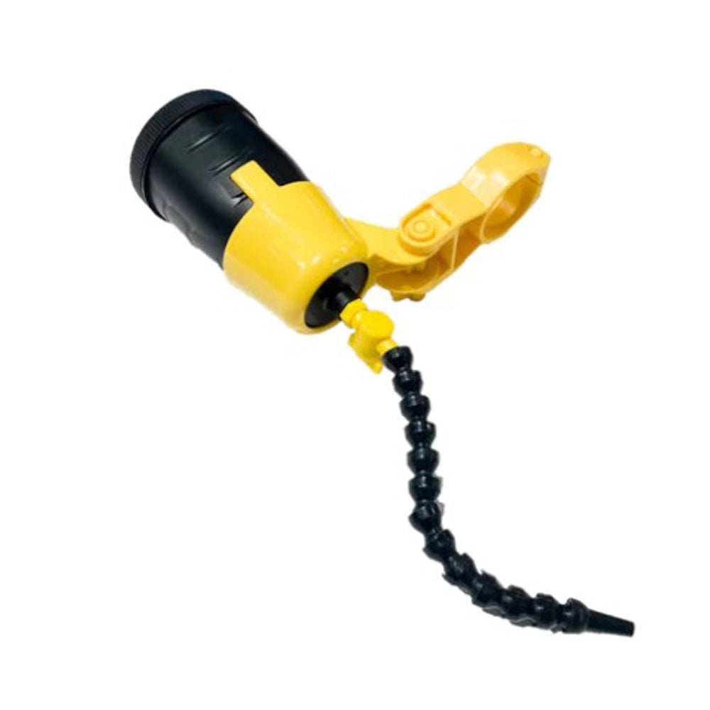 DISPENSER ACQUA PER TRAPANO FORATURA AD UMIDO BECCUCCIO SNODABILE E REGOLABILE STELLA BIANCA 067AT