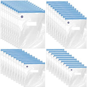 Set di 40 sacchi di stoccaggio a vuoto riutilizzabili - BPA gratuito - Materiale composito PE+PA duraturo - Chiusura a ventile - Isolamento a gas - Sacchi di stoccaggio per alimenti