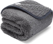 Deken caldo per animali - Fleece lavabile - Grigio - 100 * 80cm.