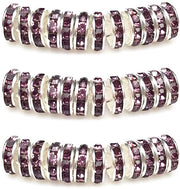 MJDCB 10mm 100 pezzi di perle rotonde per gioielli perle strass spaziatore perle per la creazione di gioielli bracciali collane (blu)