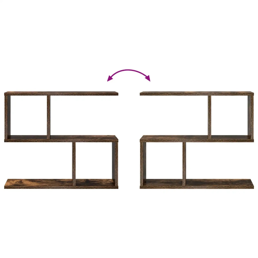 Scaffale da parete Rovere Fumo 60 x 12 x 50,5 cm 8012256