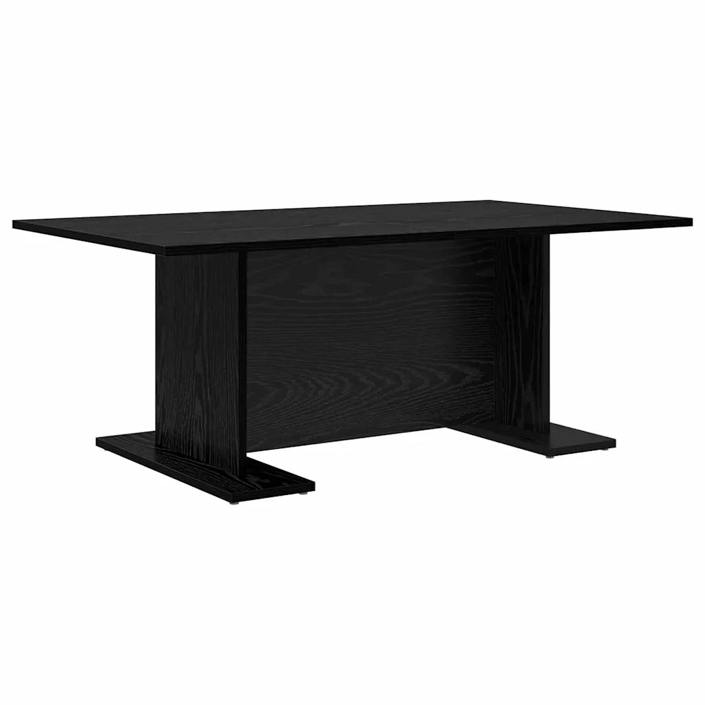 Tavolino da salotto Rovere nero 103,5 x 60 x 40 cm 875154