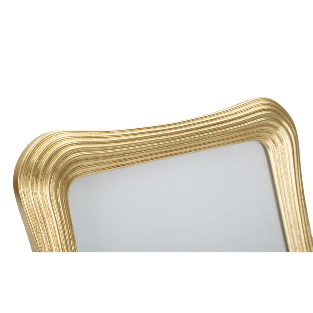 Cornice portafoto Glam in poliresina oro con orsetto