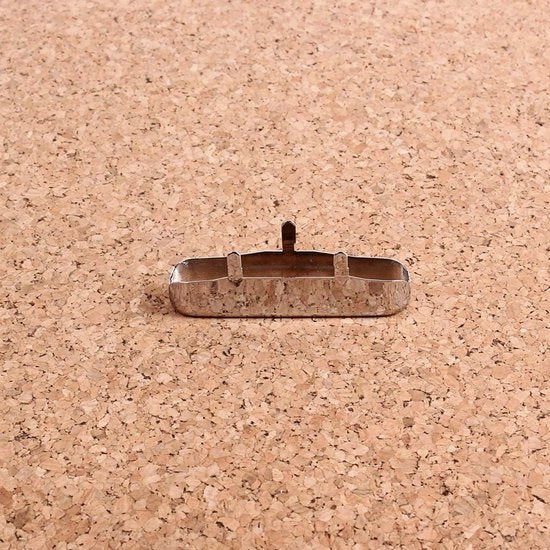 Accessori per chitarra elettrica Telecaster, copertura metallica per pickup del manico, parti di ricambio con parole chiave pickup del manico, copertura metallica.