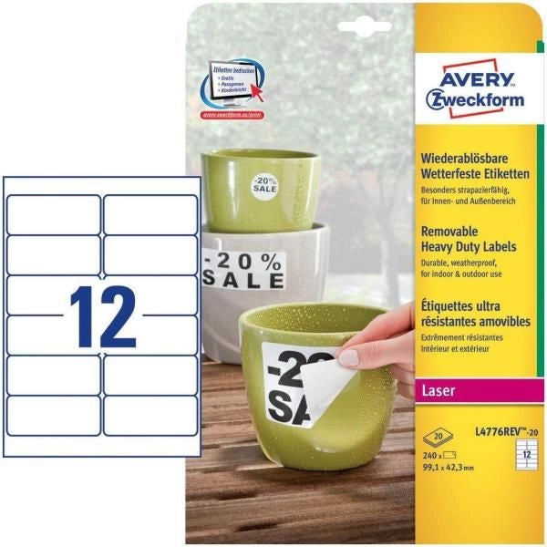 Etic.poliestere 63.5x33.9 20ff - L4773REV-20