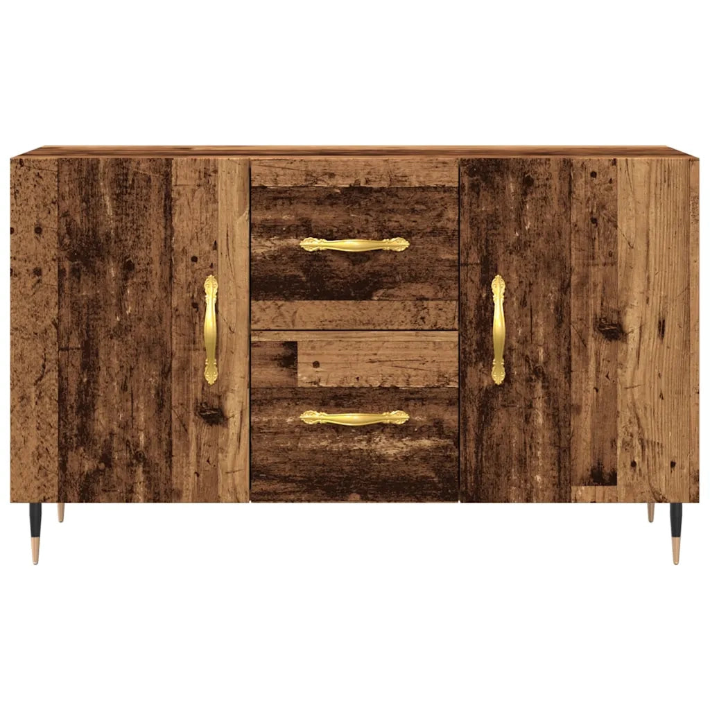 Credenza Legno Antico 100x36x60 cm in Legno Multistrato 857316