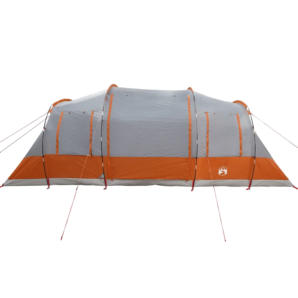 Tenda Familiare a Tunnel per 6 Persone Grigia Impermeabile 4009418
