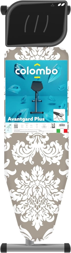 Asse da stiro Ultraleggero con piano 130x44 Avantgard Plus ,salvaspazio,COLOMBO