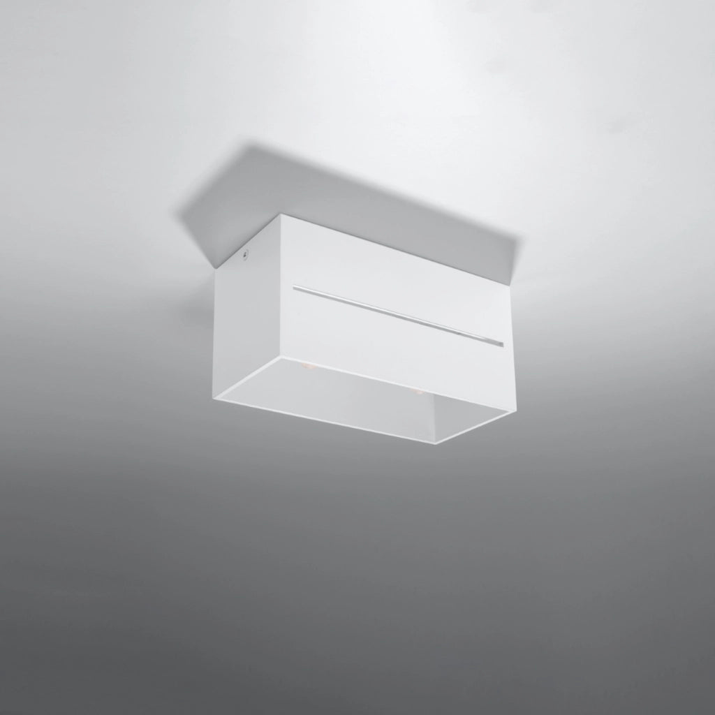 Spot soffitto LUPINO MAXI bianco 2xG9 Pure Lume PU0383