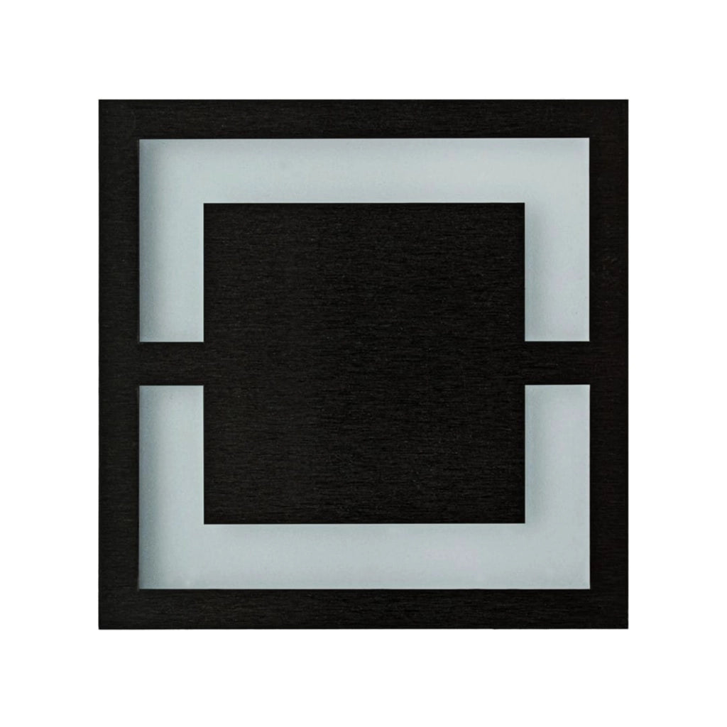 Lampada da scala LED 0,6W 3000K Quadro Eko-Light nero/bianco