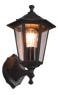 Applique da Esterno Attacco E27 in Alluminio Ruggine