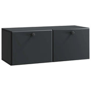 Mobile Porta TV da Muro Nero 78,5 x 31 x 30 cm 899226