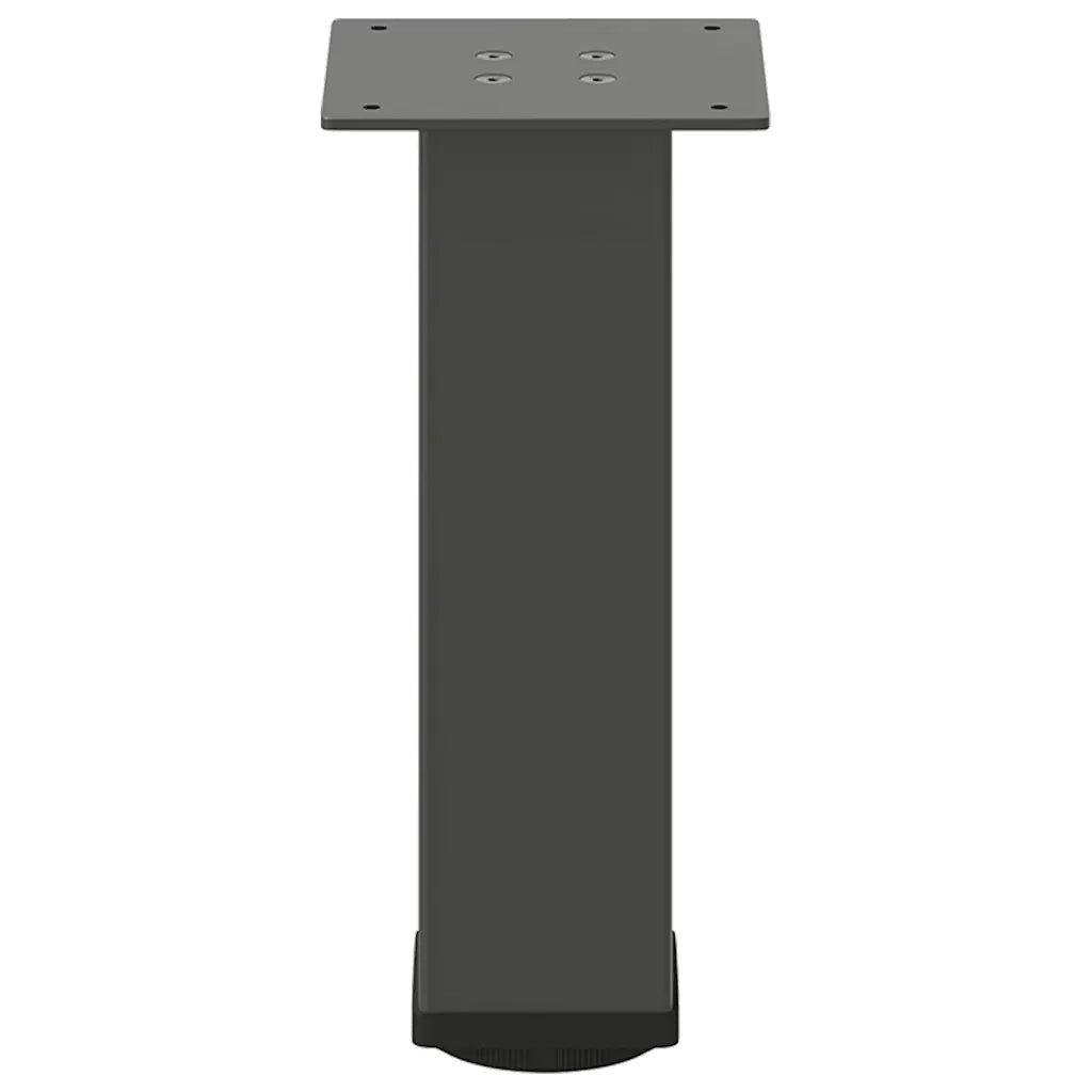 Gambe per tavolino 4 pz Antracite 30-32 cm Acciaio 4012462