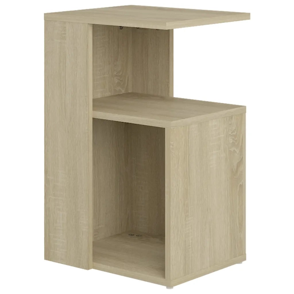 Tavolino Rovere Sonoma 36x30x56 cm in Legno Multistrato 802996