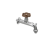 Rubinetto stile idraulico Belfer in ottone Ø 18mm Colore: Ruggine