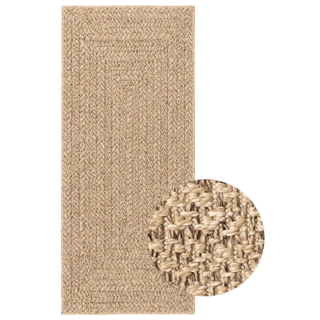Tappeto ZIZUR 80x200 cm Aspetto Iuta per Interni ed Esterni 4006151