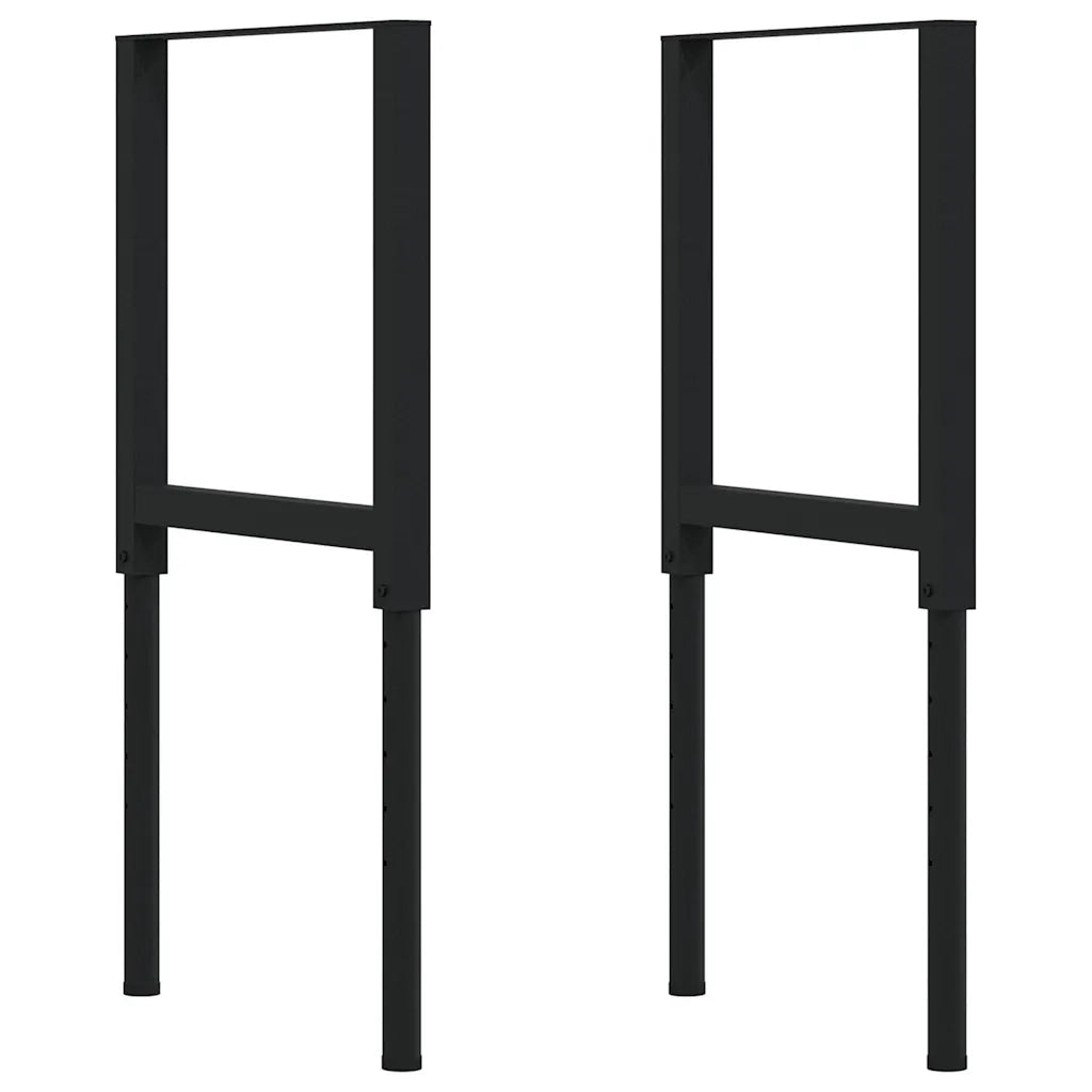 Banco da Lavoro 80x60x(71,5-98) cm Legno Massello Rovere CFW6956213