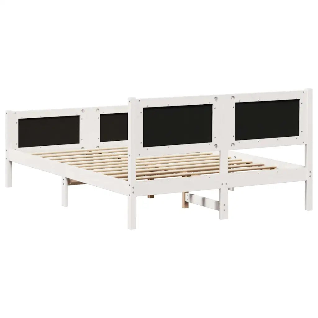 Struttura del letto Grigio chiaro 135 x 190 cm Tessuto