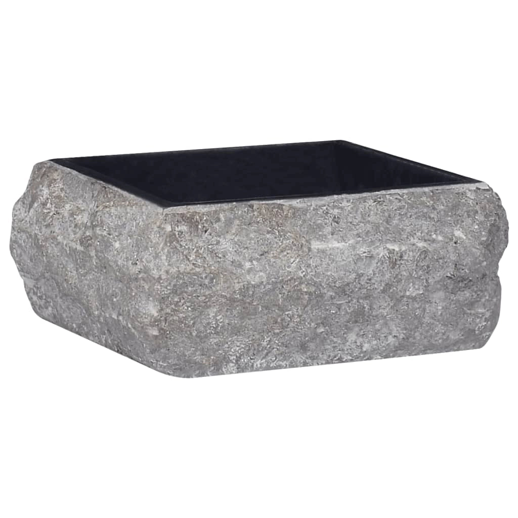 Lavabo da bagno 30 x 30 cm marmo nero 02_0002819