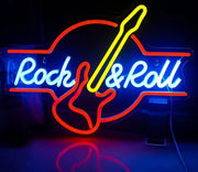 Segnale Neon LED - Rock 'n' Roll - Cadeau con Alimentazione USB