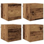 Mobile TV da Parete | Armadietto TV | Mobile Porta TV Legno antico 30,5 x 30 x 30 cm