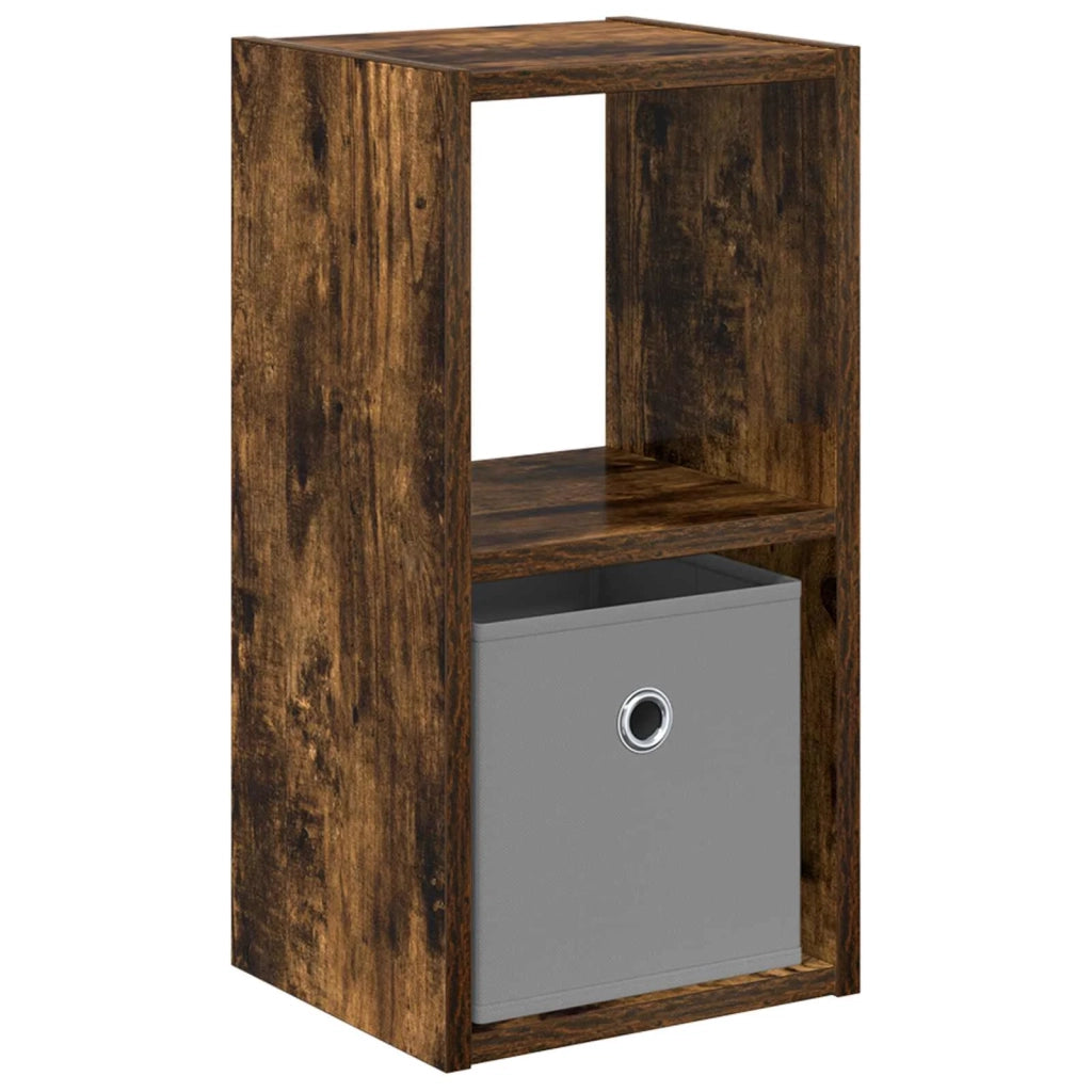 Comodino Rovere fumé 25,5 x 22 x 49,5 cm Legno multistrato