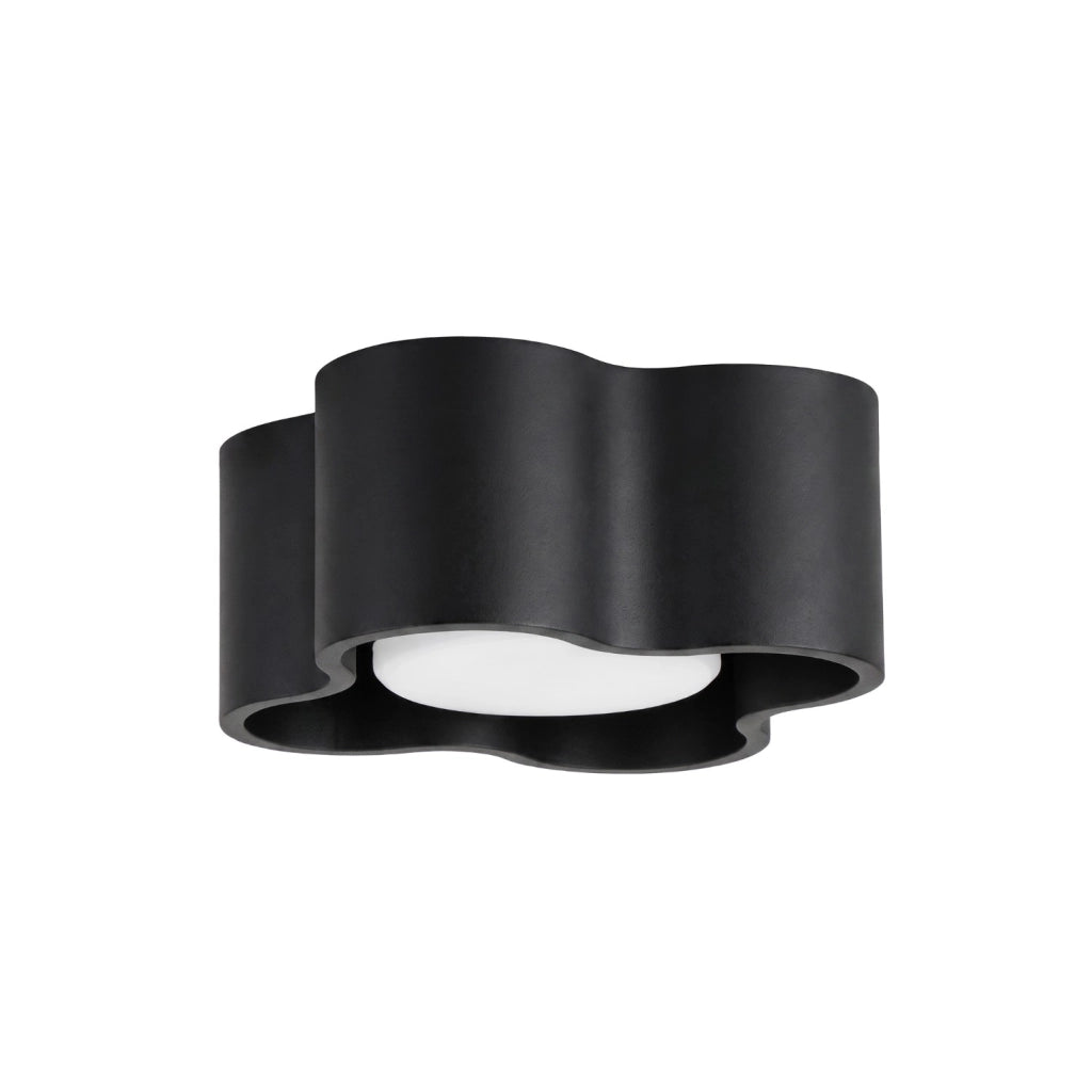 Plafoniera OVIO 1 nera Gx53
