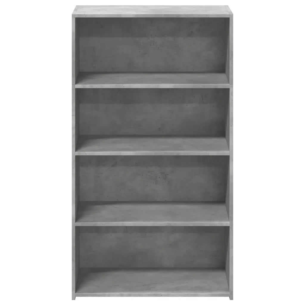 Credenza Grigio Cemento 70x41x124 cm in Legno Multistrato 846407