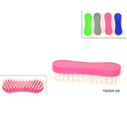 Trade Shop - Set 2 Pezzi Spazzola Per Bucato Setole Pulizia Casa Lavaggio Vestiti In Plastica -