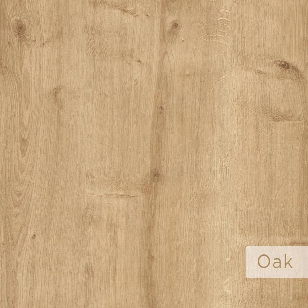 Mensola Libreria 3 Ripiani Geometrica in Legno Salvaspazio 150x82x22 cm Quercia