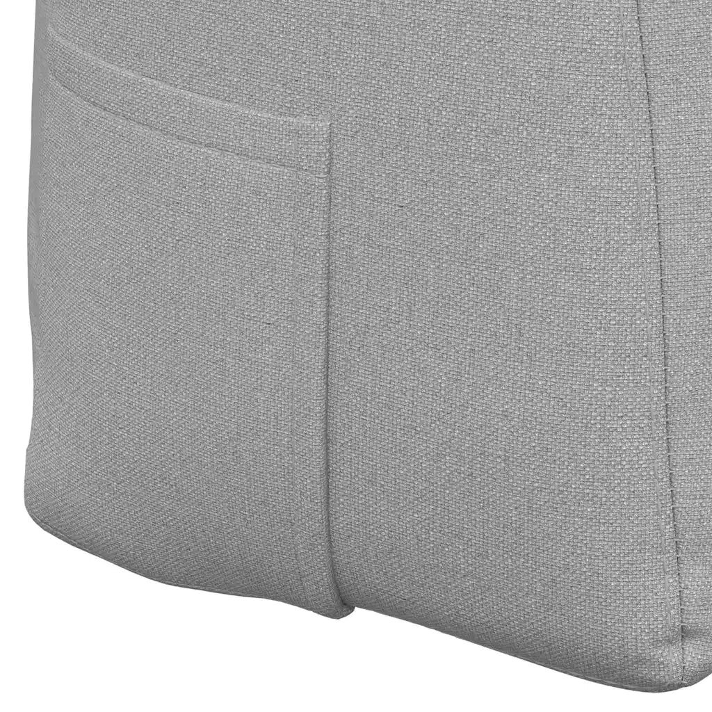 Cuscino per Schiena Grigio Nuvola 100 x 24 x 50 cm Tessuto 42014454