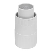 Raccordo dritto faeg ip65 per tubo guaina elettrica in tecnopolimero *** diametro 50 millimetri, confezione 1