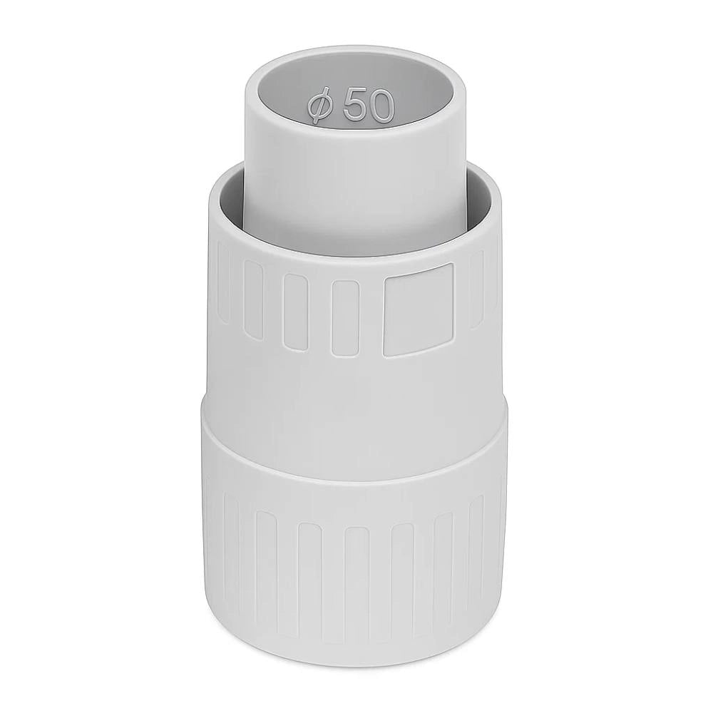 Raccordo dritto faeg ip65 per tubo guaina elettrica in tecnopolimero *** diametro 50 millimetri, confezione 1