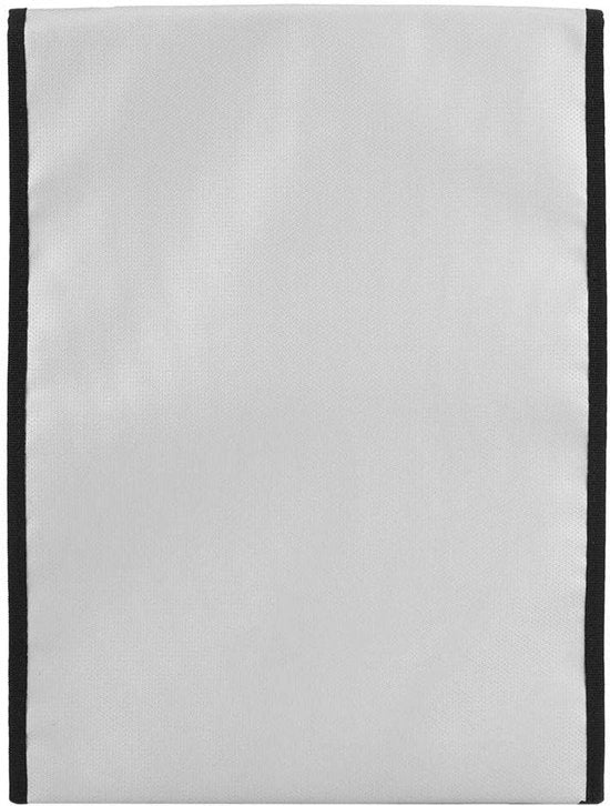 Documenti Protetti da Fiamma - Tasca per Documenti Identicati con Chiusura a Cerniera - Dimensioni 38x28cm - Per Fototessere - Contenitore di Carta Protetto da Fiamma