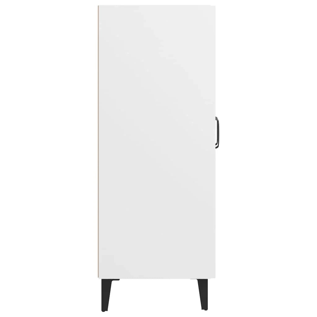 Buffet credenza cassettiera mobiletto mobile contenitore organizer per cucina soggiorno salotto 69,5 x 34 x 90 cm legno ingegnerizzato bianco 02_0030425