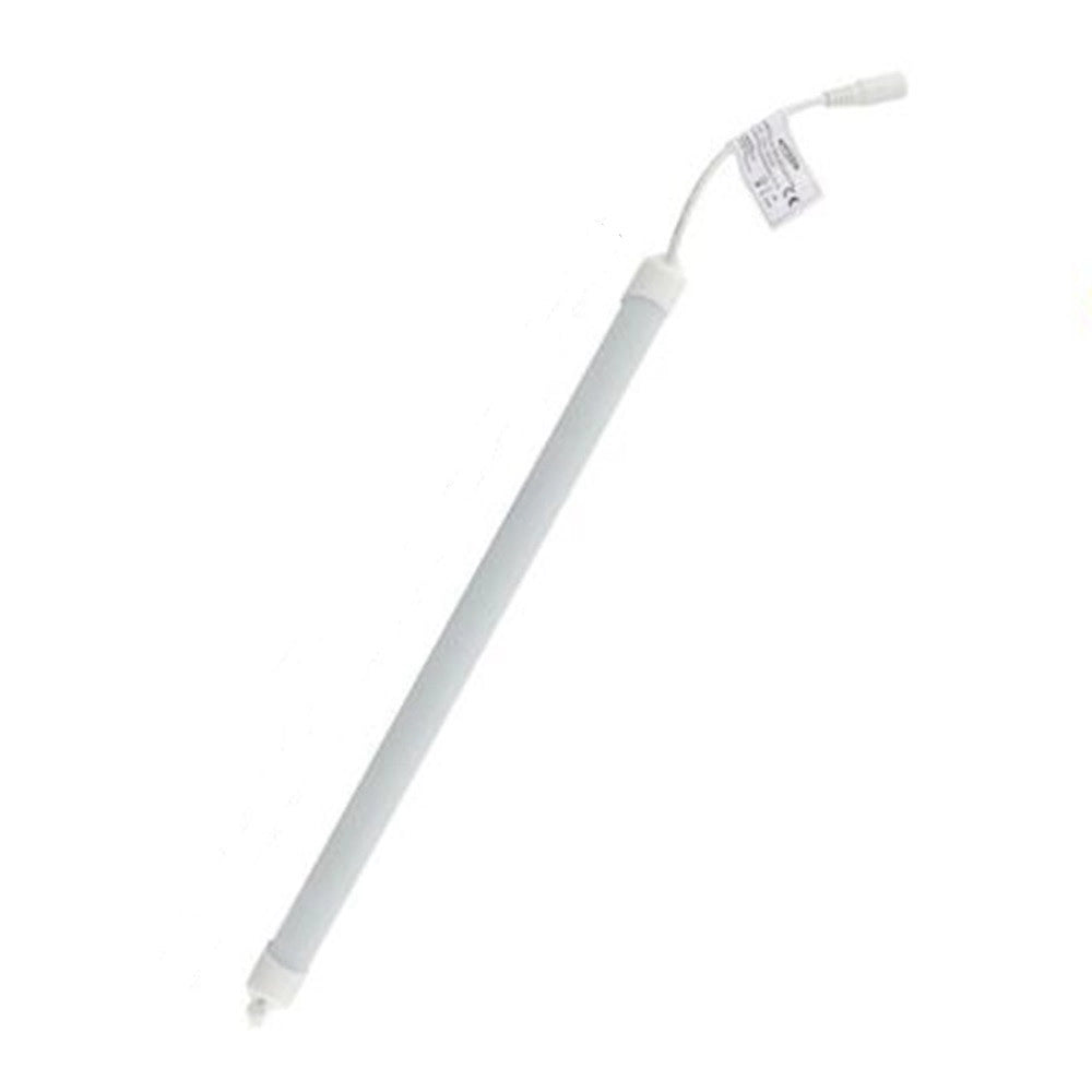 Trade Shop - Striscia Rigida Barra Led Profilo Alluminio 1mt Luce 3000k 4000k 6500k 3014-12v-1o - -bianco Freddo      -