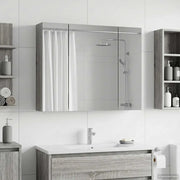 Mobiletto per specchio da bagno Grigio Sonoma 60 x 14,5 x 50 cm 889076