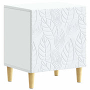 Set di 2 Comodini | Armadio da Notte | Mobiletto da notte Bianco 43 x 34,5 x 50 cm Legno ingegnerizzato