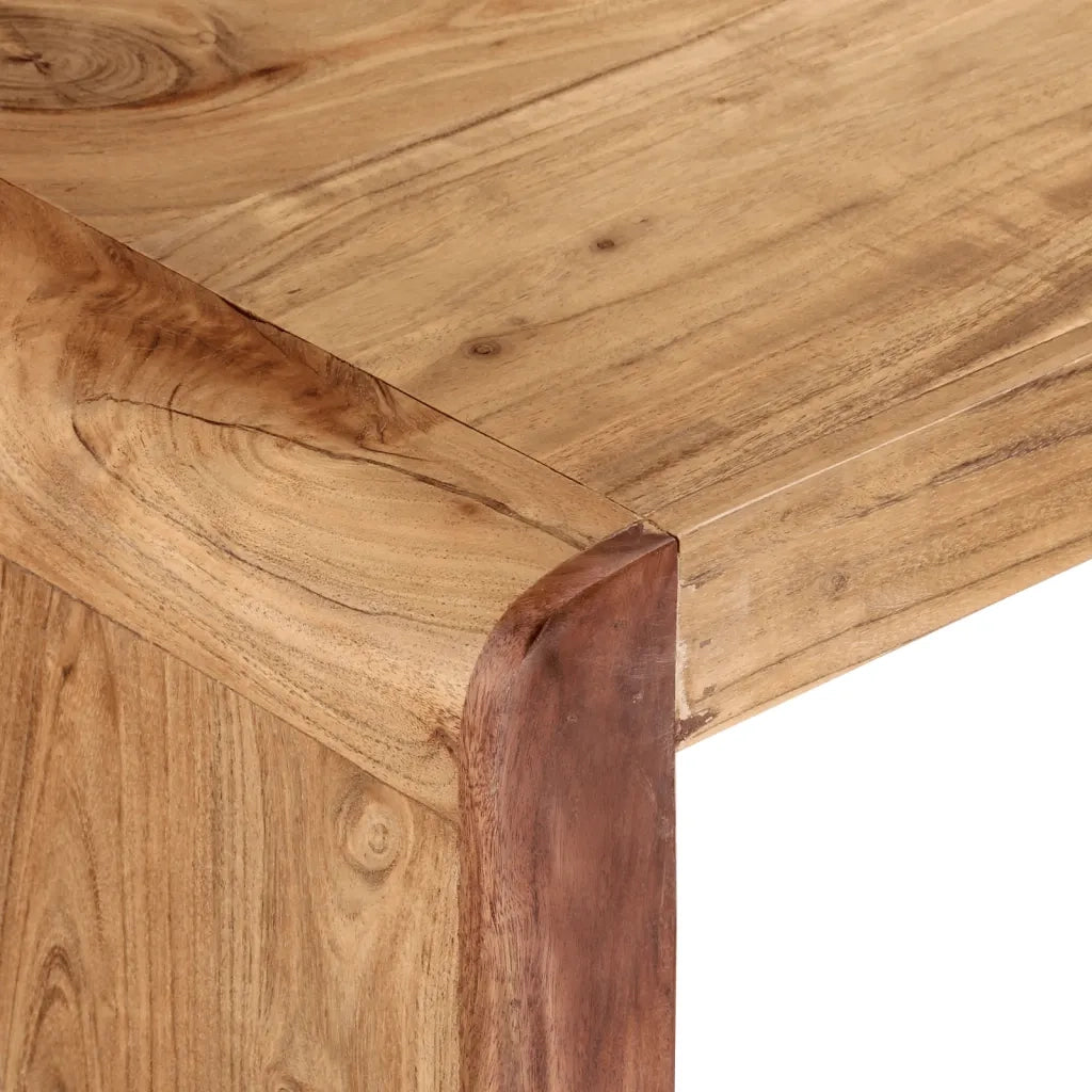 Mobile Porta TV 110x33x33 cm in Legno Massello di Acacia 351648